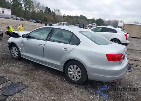2013 Volkswagen Jetta 2.0L S from USA, damaged, VIN 3VW2K7AJ8DM354254